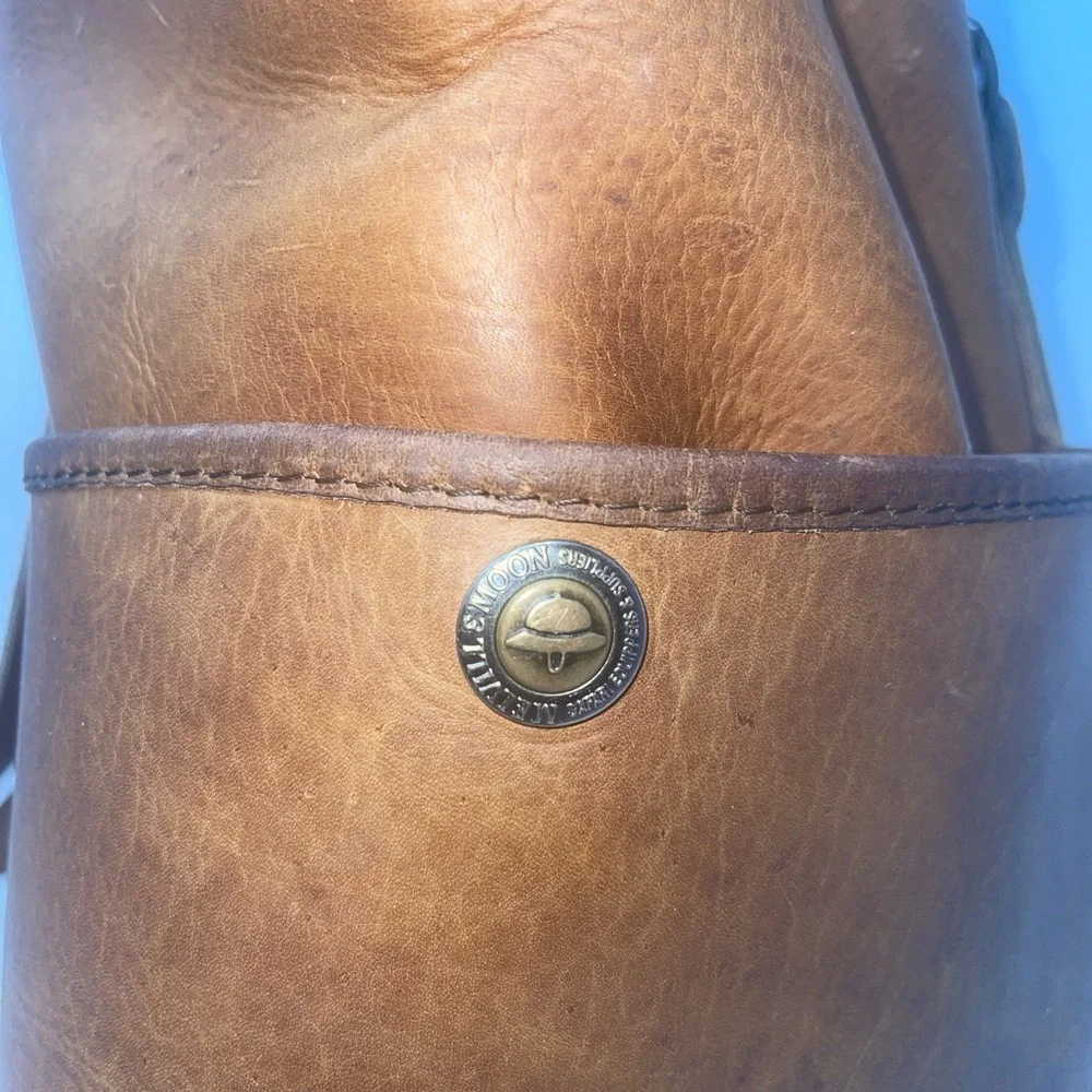 Melvill & Moon Brown Leather Dar Es Salaam Day Bag South African Safari Luxury